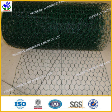 Malla de alambre Heaxgonal Anti-Corrosión recubierta de PVC